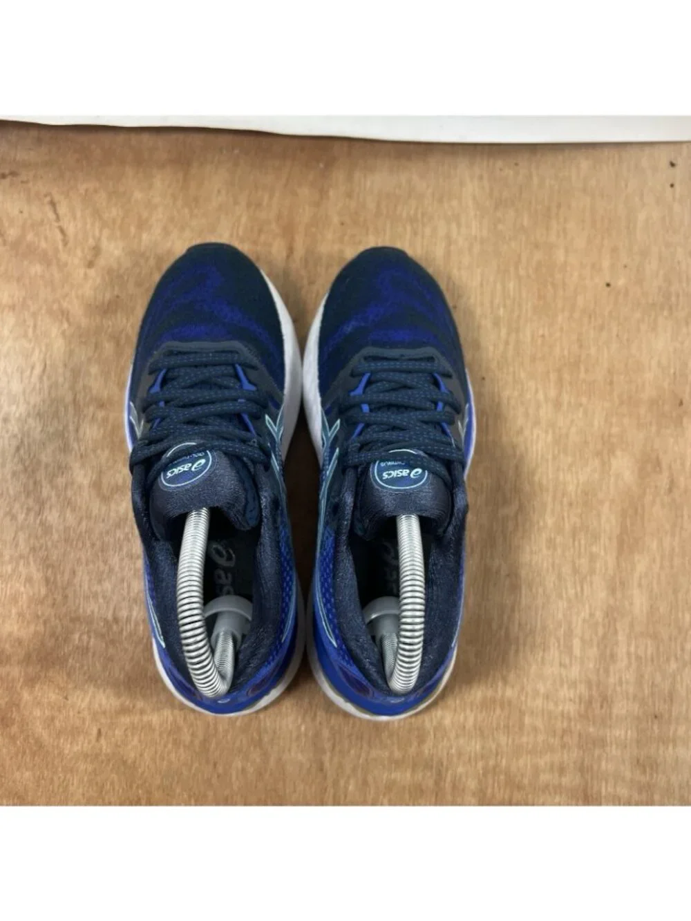 Asics Gel Nimbus 23 Women Size 5 Blue Athletic Running Shoes 1012A885